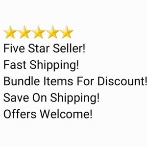 5 Star Seller⭐⭐⭐⭐⭐